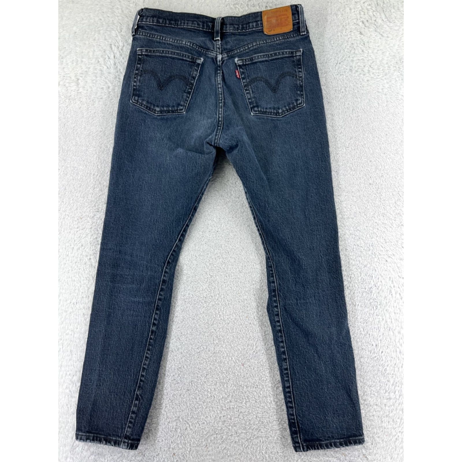 Levi's Levi's 501 Jeans Levi's Premium Denim Jeans Blue 29x28 501 Skinny Button Fly Regular Women Jeans Vintage No Size 29" - 2 Thumbnail