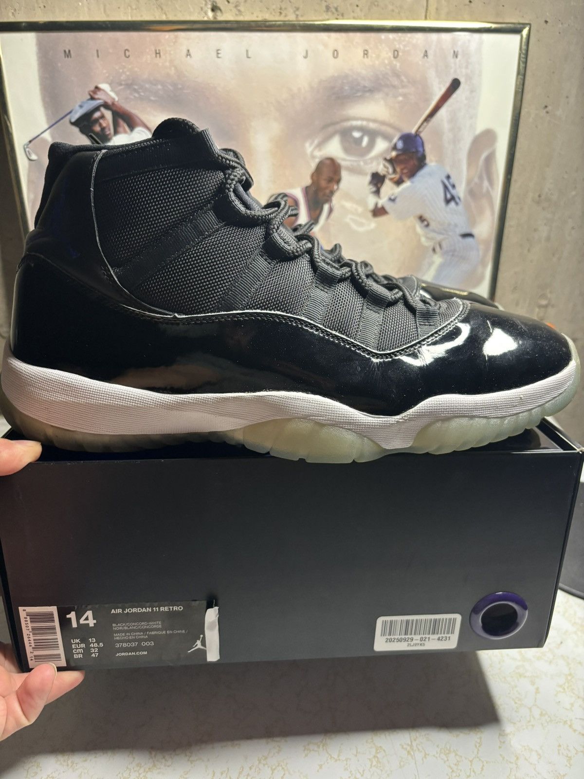 Jordan Brand Air Jordan 11 Retro 2016 Space Jam 2016 Size US 14 / EU 47 - 1 Thumbnail