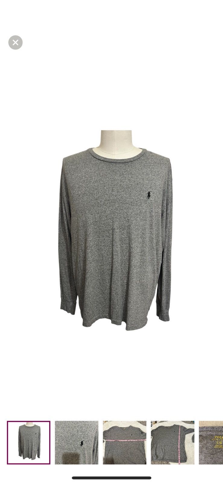 Polo Ralph Lauren Polo Ralph Lauren large long sleeve tee Size US L / EU 52-54 / 3 - 1 Thumbnail