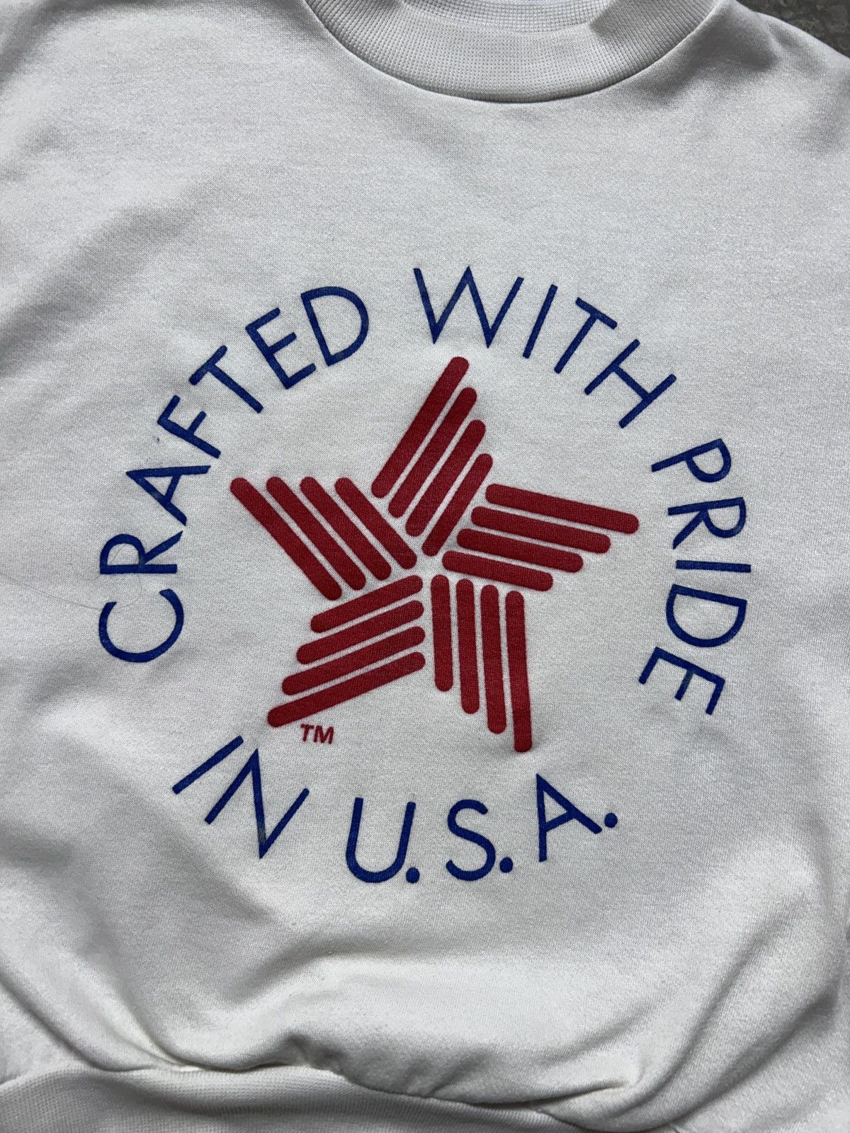 Wrangler Vintage 80’s Wrangler Crafted With Pride In USA Promo Sweat Size US S / EU 44-46 / 1 - 2 Thumbnail