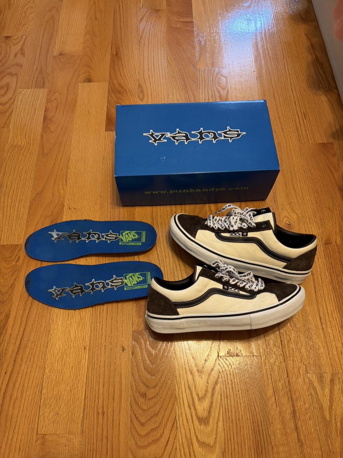 Punk and Yo PUNKANDYO VANS STYLE 36 BROWN Size 10.5 US MEN Size US 10.5 / EU 43-44 - 1 Thumbnail