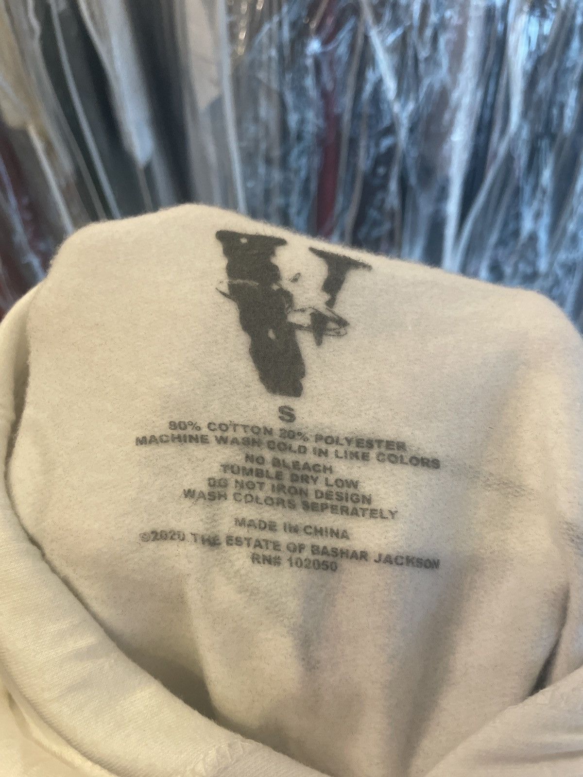 Vlone Vlone x Pop Smoke Woo Hoodie White S Size US S / EU 44-46 / 1 - 3 Thumbnail