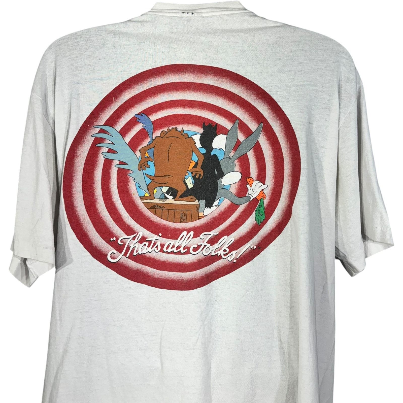 Vintage Vintage Looney Tunes Target Tee Size US XL / EU 56 / 4 - 6 Thumbnail