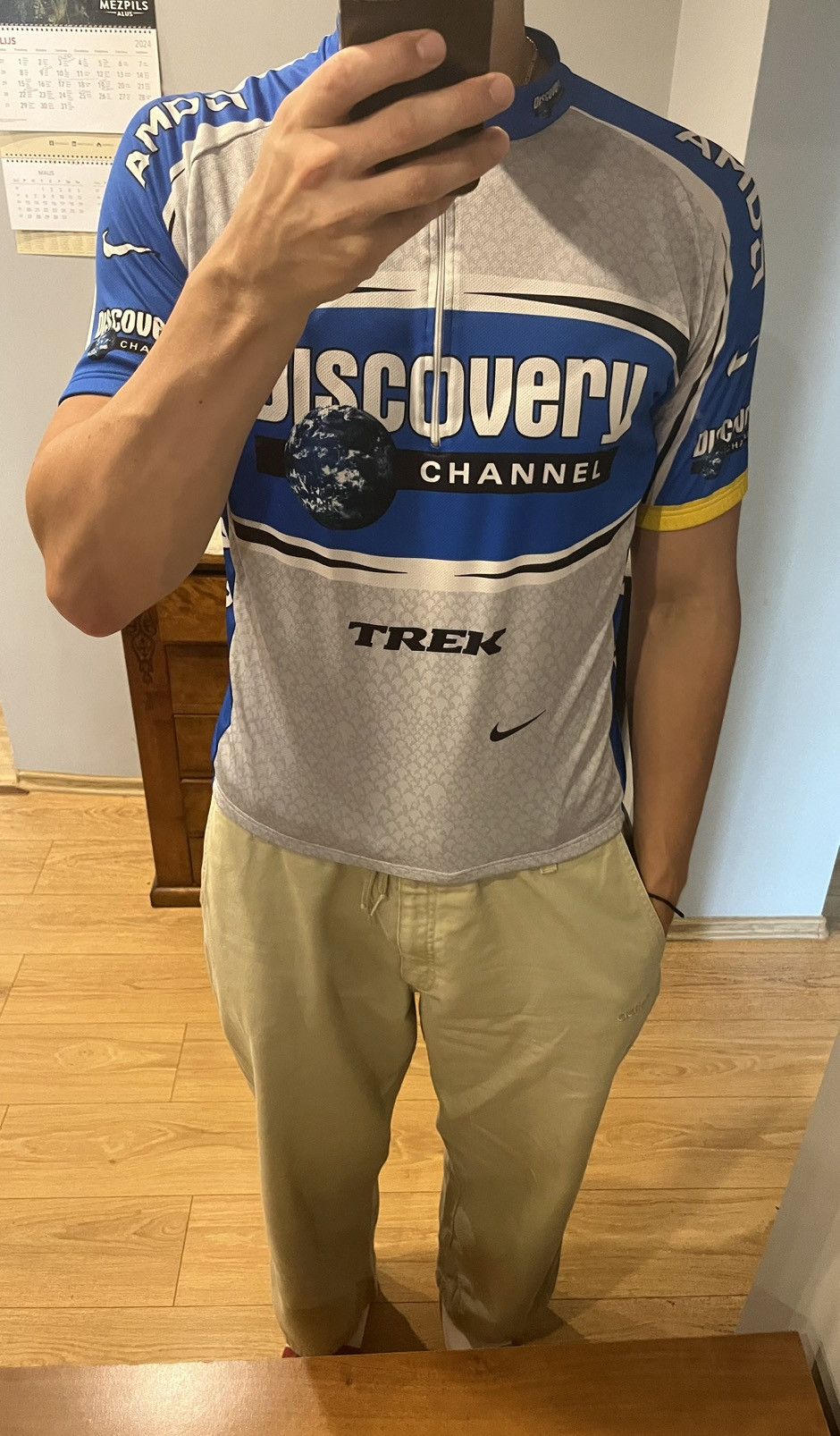 Vintage nike Discovery Channel Pro Cycling Team - 2005 🚴‍♂️ jersey Size US L / EU 52-54 / 3 - 3 Thumbnail