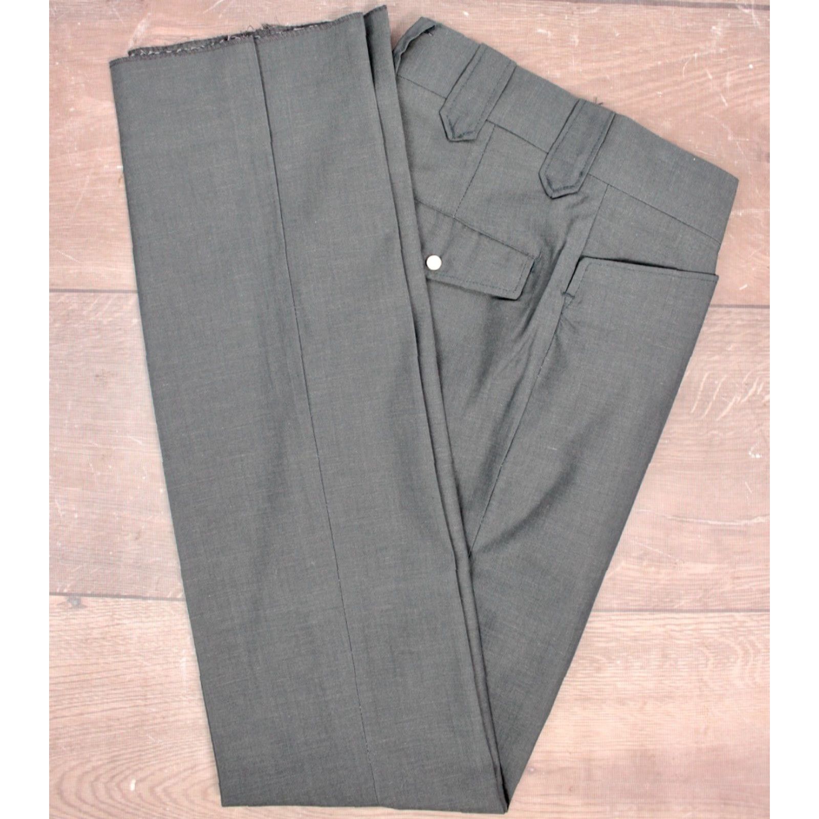 Wrangler VINTAGE Wrangler Western Jeans Pants 28x35 Slate Grey 60s 70s NOS Mens Wranglers Size US 28 / EU 44 - 2 Thumbnail