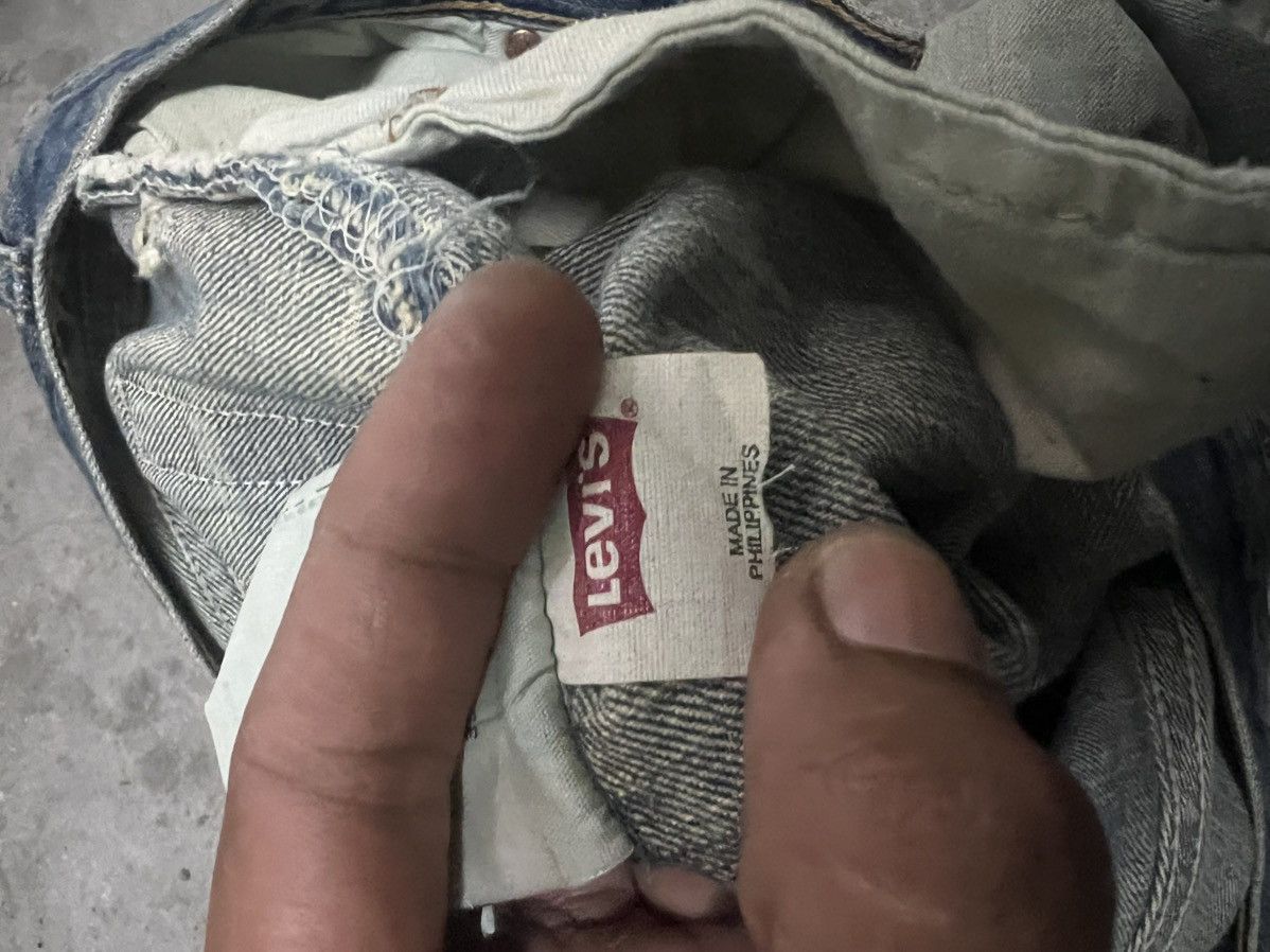 Designer × Levi's VINTAGE 90’s LEVIS 501 PATCHWORK DENIM Size US 34 / EU 50 - 11 Thumbnail