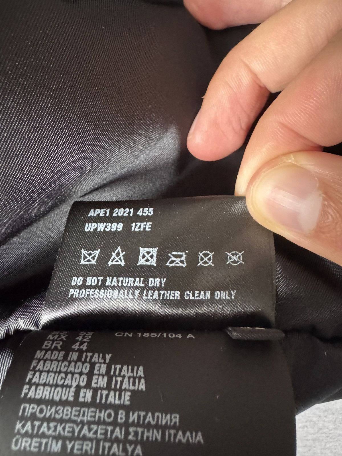 Prada Prada Nappa Bomber Size US L / EU 52-54 / 3 - 10 Thumbnail