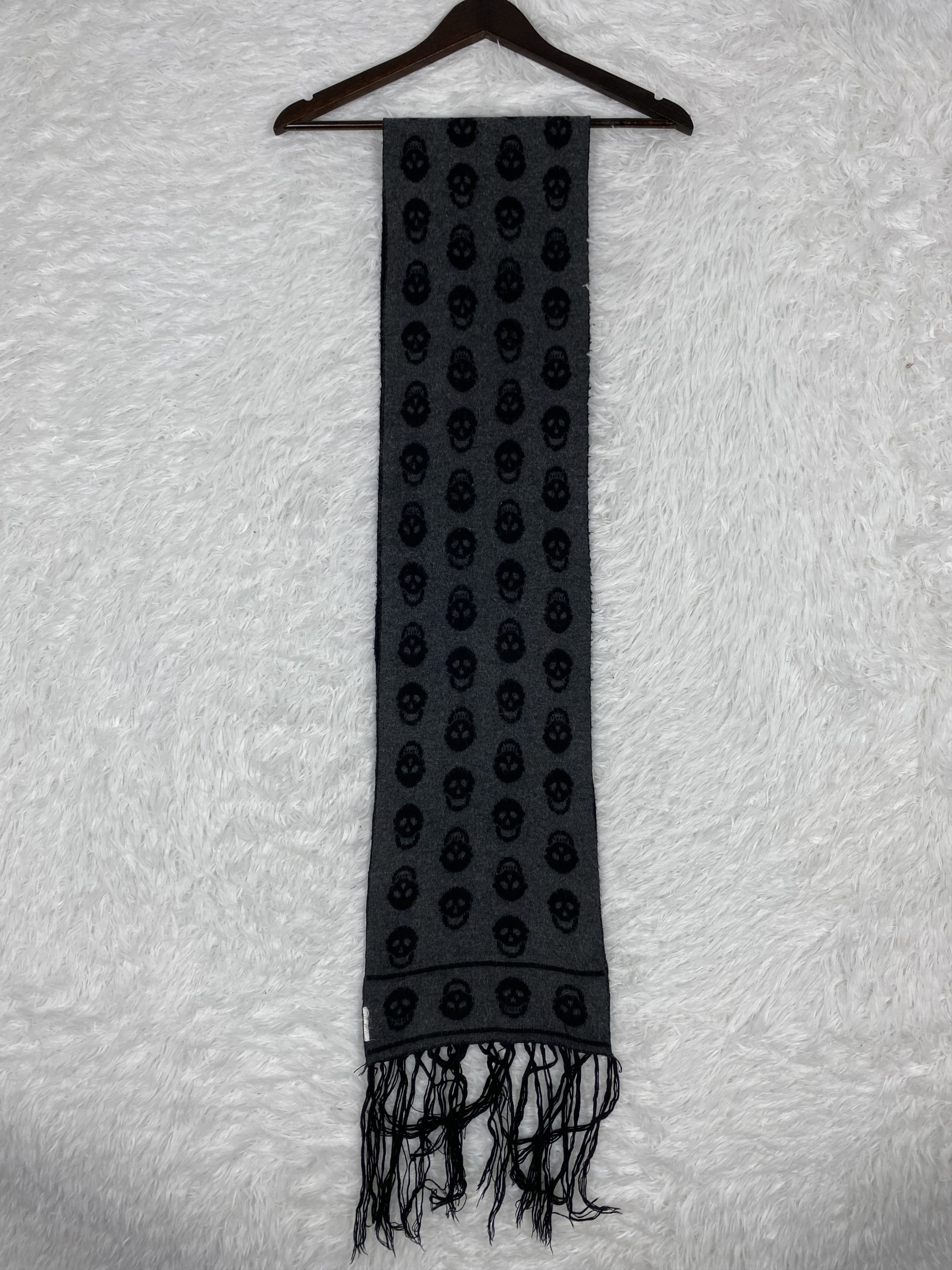Vintage Vintage Skulls Scarf / Muffler Neckwear PM0199 Size ONE SIZE - 9 Thumbnail