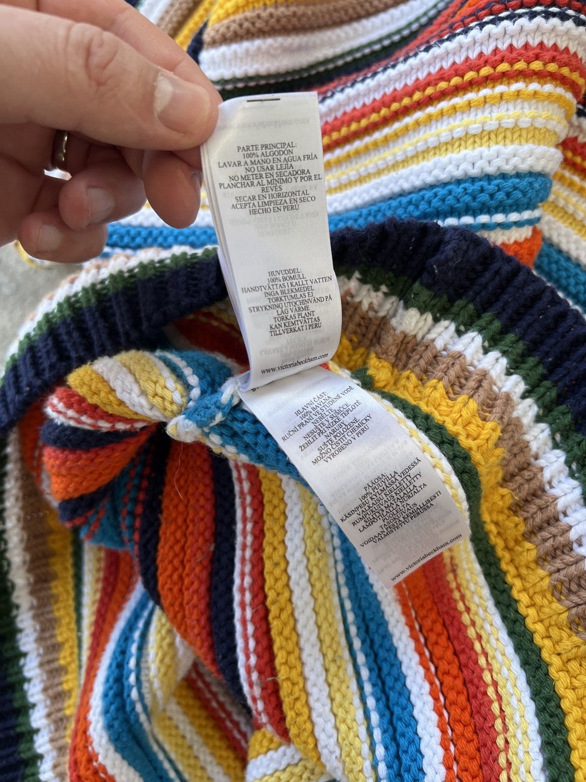 Victoria Beckham Victoria Beckham Cotton Sweater Size M / US 6-8 / IT 42-44 - 9 Thumbnail