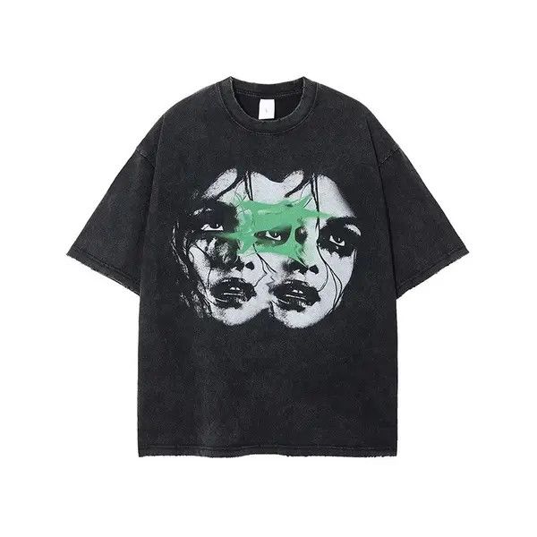 Japanese Brand × Vintage Double Face Printed Vintwge T Shirt Size US L / EU 52-54 / 3 - 1 Thumbnail