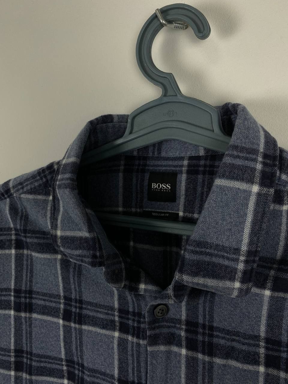 Hugo Boss Hugo Boss Heavy Cotton Flannel Check Shirt Size XXL Size US XXL / EU 58 / 5 - 6 Thumbnail