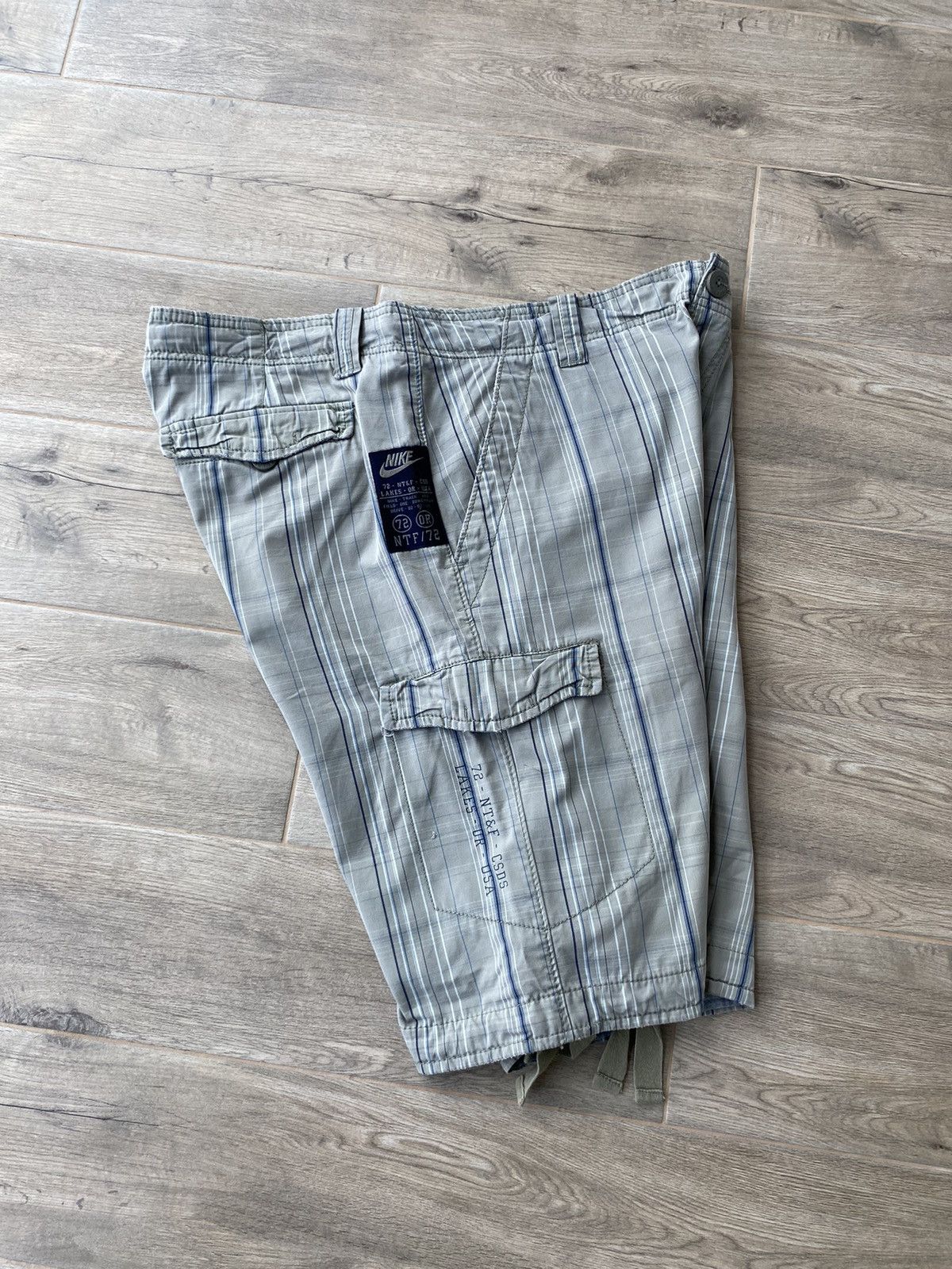 Nike × Vintage Nike Vintage Cargo Shorts Size US 34 / EU 50 - 1 Thumbnail
