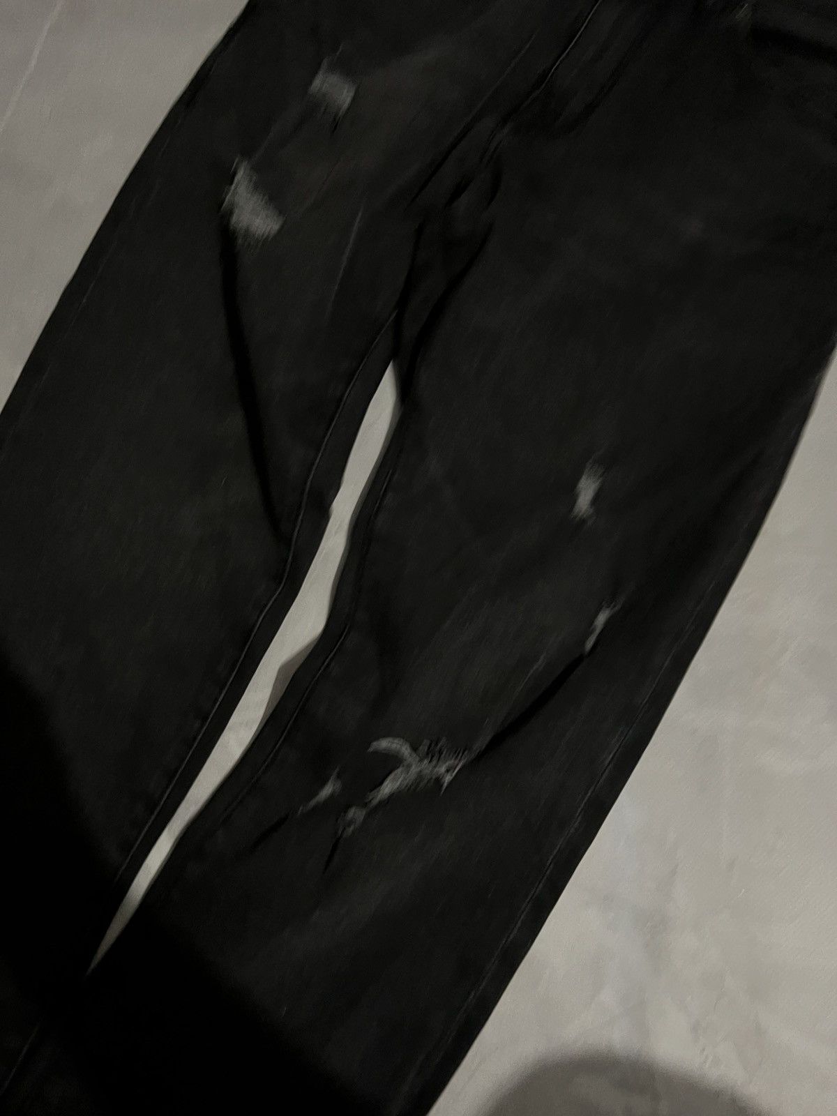 Vintage Underground Skinny Faded Jeans / Balenciaga Style Archive Size US 31 - 6 Thumbnail