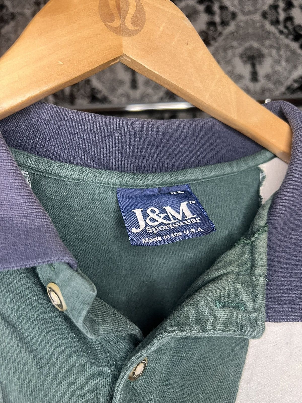 Vintage Vintage Penn State University Polo Stripped Polo Size Large Size US L / EU 52-54 / 3 - 3 Thumbnail