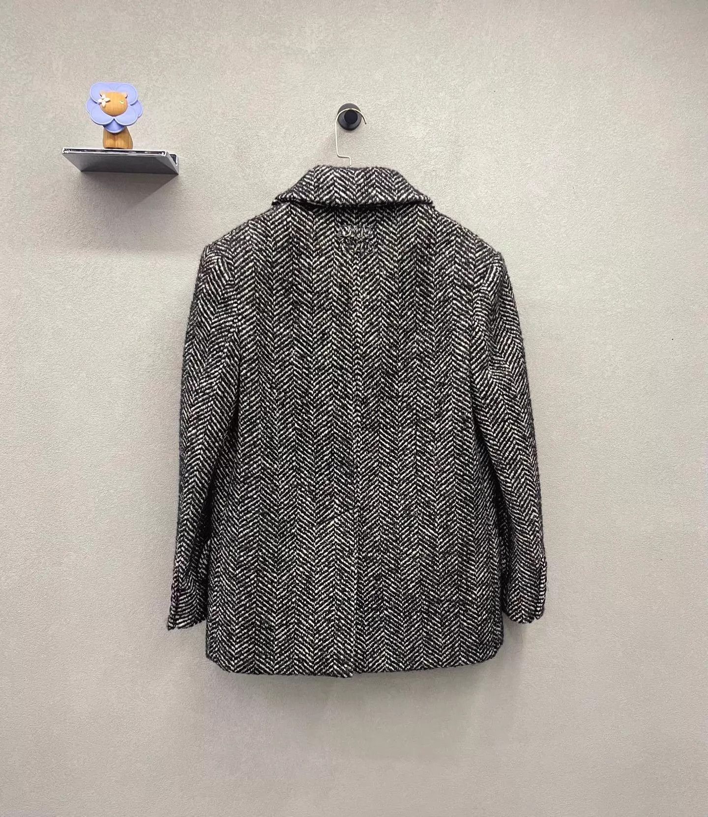 Miu Miu MIU MIU Houndstooth Vintage High-End Blazer 36 IT Size XS / US 0-2 / IT 36-38 - 2 Thumbnail