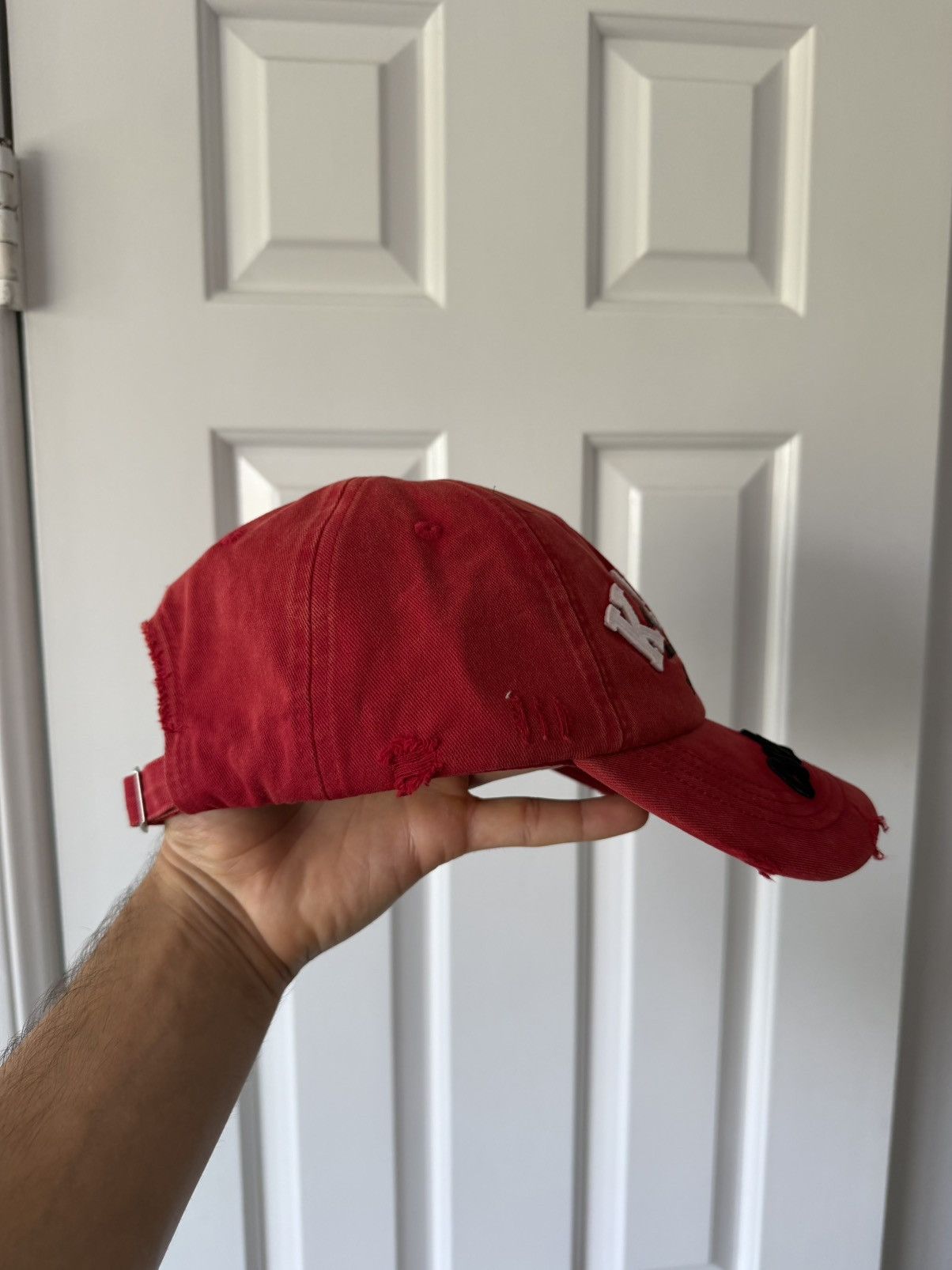 Ksubi Duke Krest Dad Crimson hat Size ONE SIZE - 3 Thumbnail