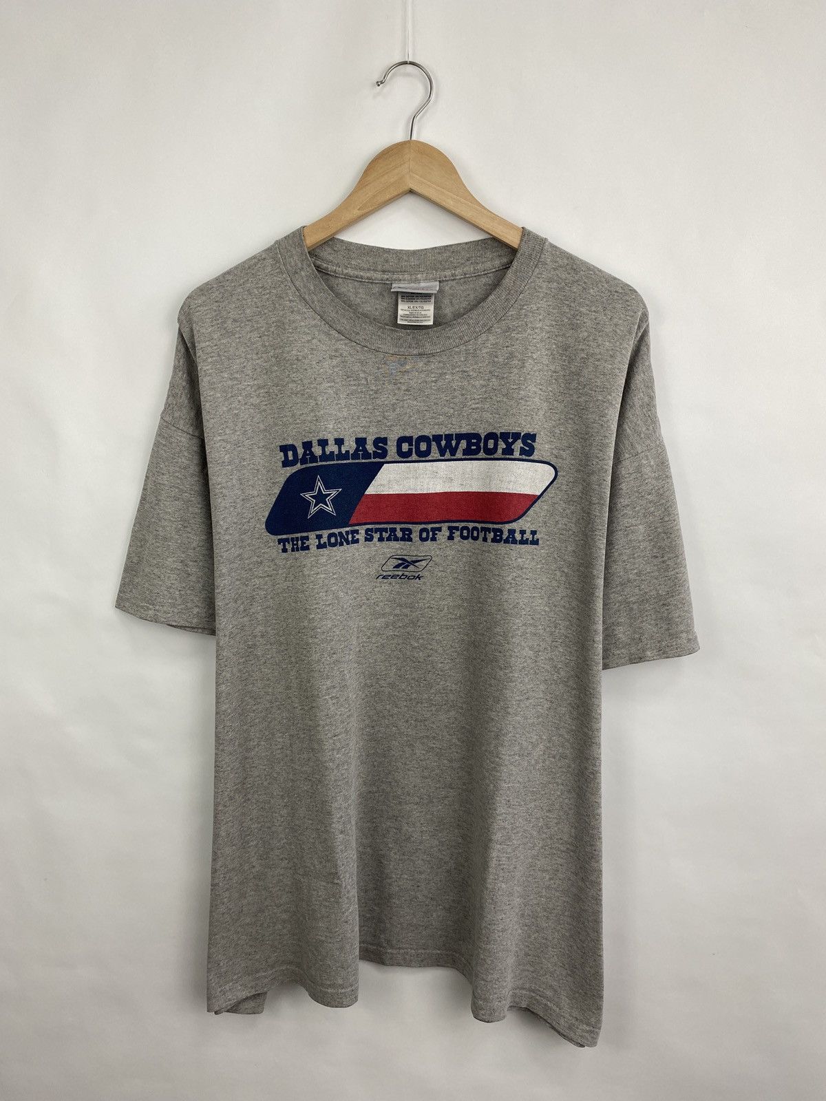 Reebok 🇺🇸🏈 Vintage 90s Reebok Dallas Cowboys NFL Football Jersey Tee Size US XL / EU 56 / 4 - 3 Thumbnail