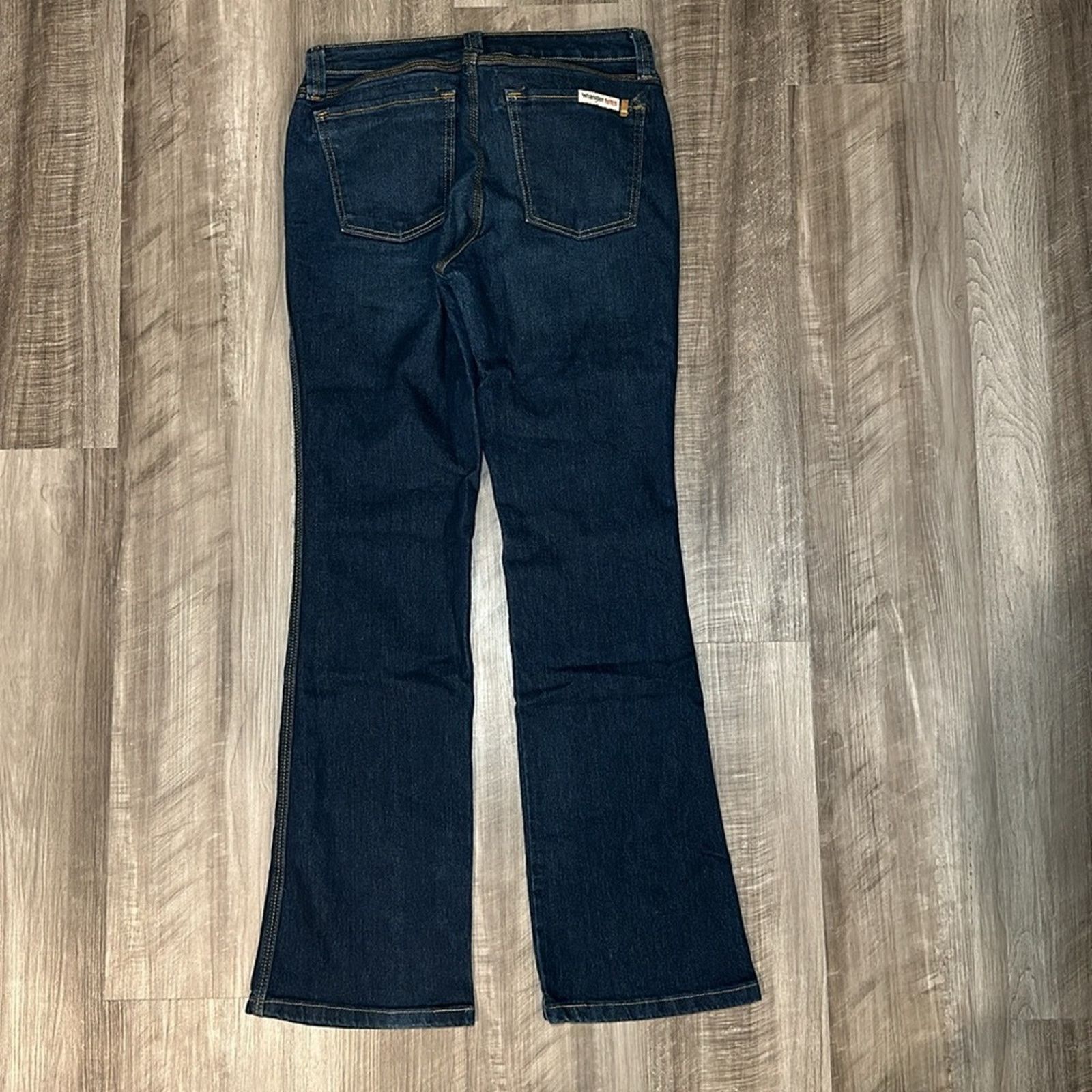 Wrangler Wrangler Riggs Strong Boot Cut Work Jeans - 6 Size 28" / US 6 / IT 42 - 2 Thumbnail