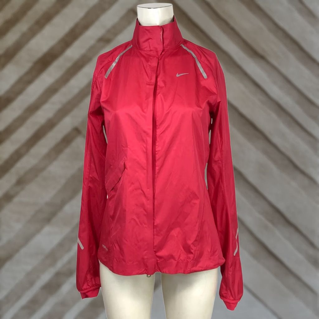 Nike Nike Women's S Pink Full Zip Storm Fit Polyester Jacket Size S / US 4 / IT 40 - 1 Thumbnail
