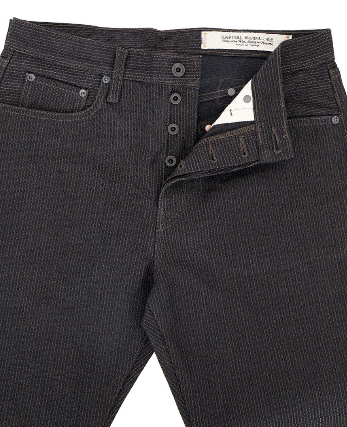 Kapital × Kapital Kountry KAPITAL Century Monkey Cisco “Mud dye” Denim No.9+S Size US 32 / EU 48 - 3 Thumbnail