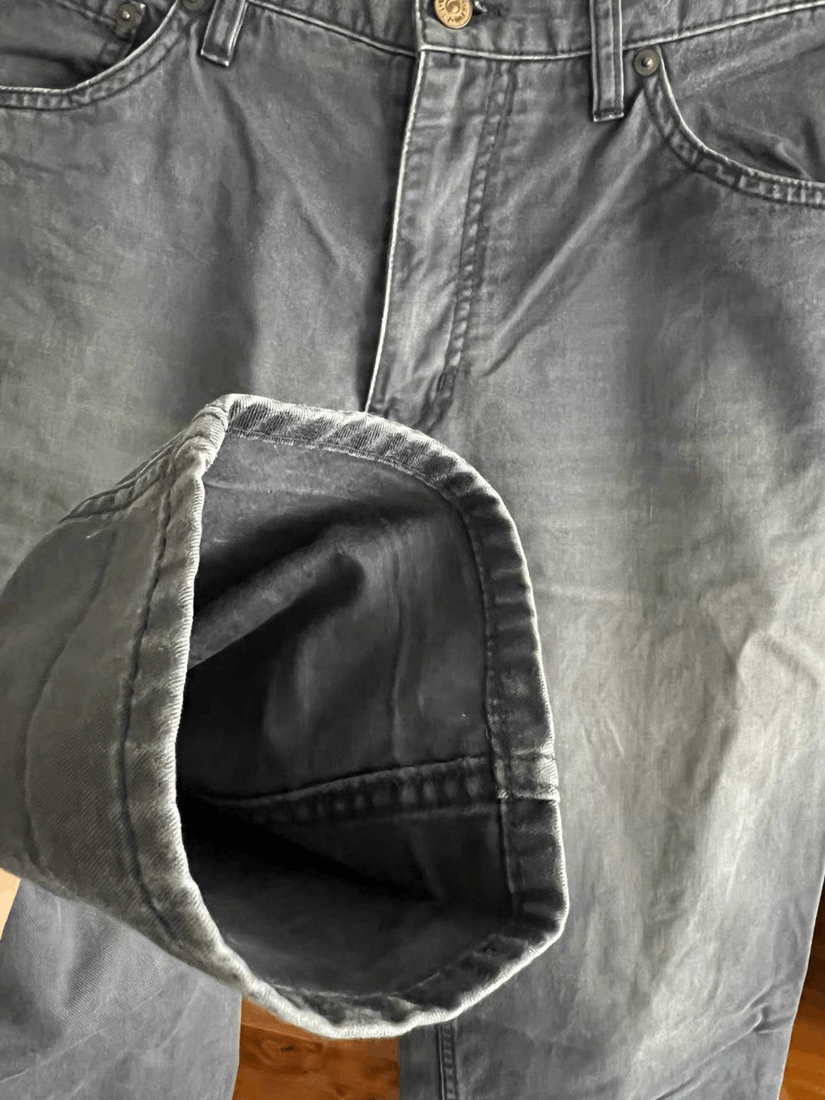 Visvim Sz 2 Visvim 12SS Plain Washed Denim Size US 32 / EU 48 - 4 Thumbnail