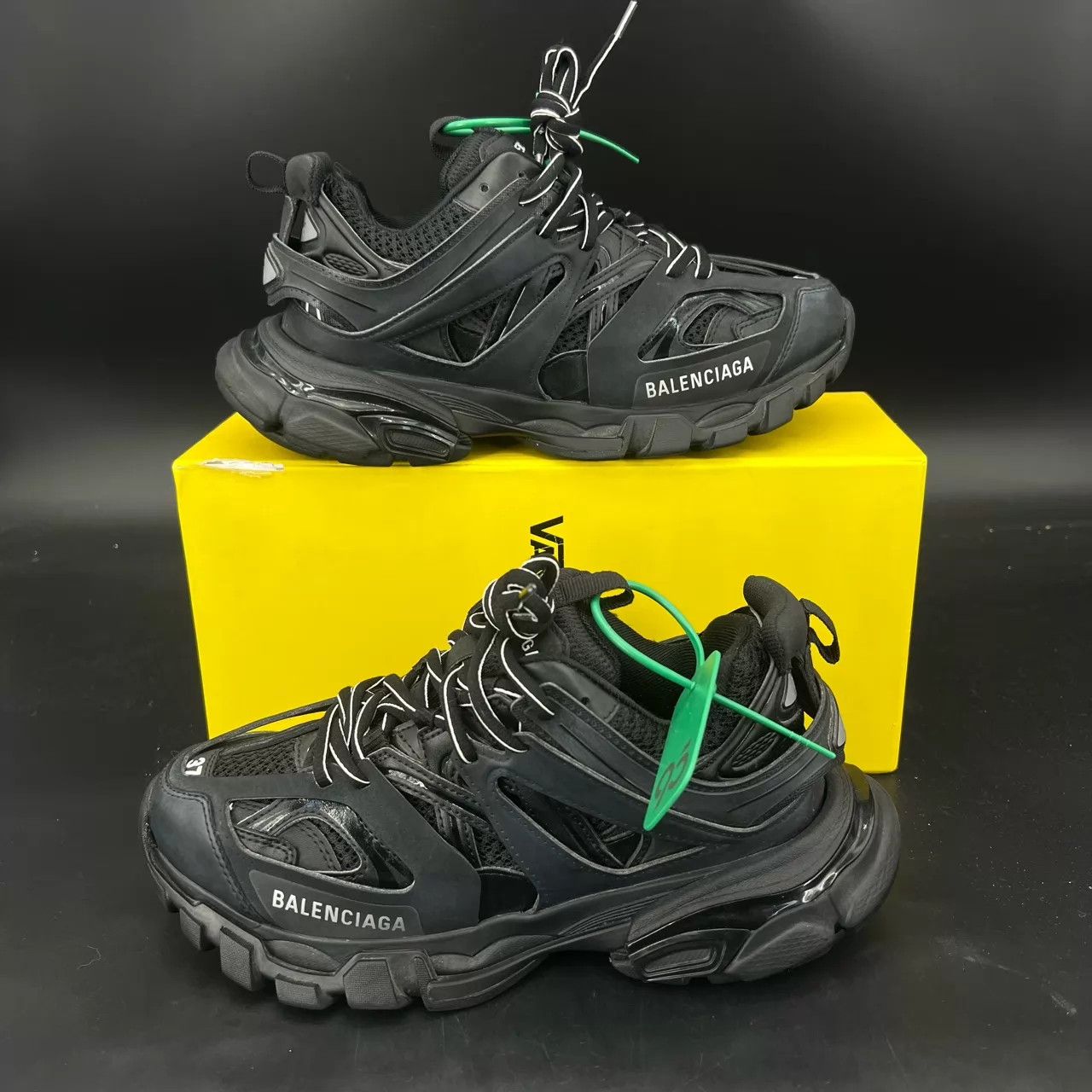 Balenciaga Balenciaga Track Black Women's 37 Original Box & Accessories Size US 6.5 / IT 36.5 - 2 Thumbnail