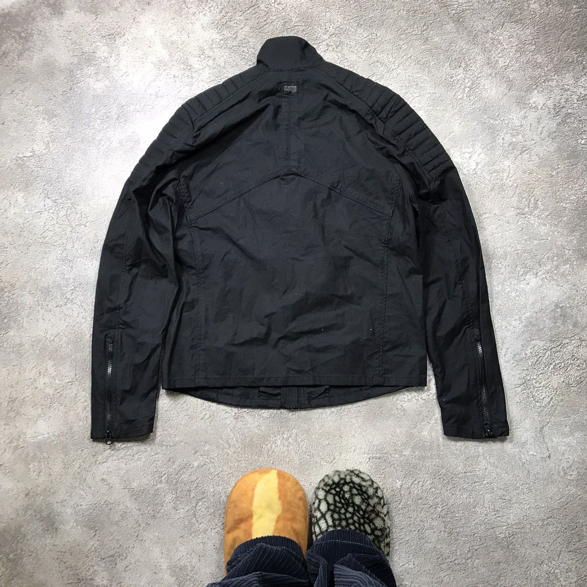 G-Star VINTAGE G-STAR BOMBER JACKET JAPAN CASUAL STREETWEAR 90s Size M / US 6-8 / IT 42-44 - 8 Thumbnail