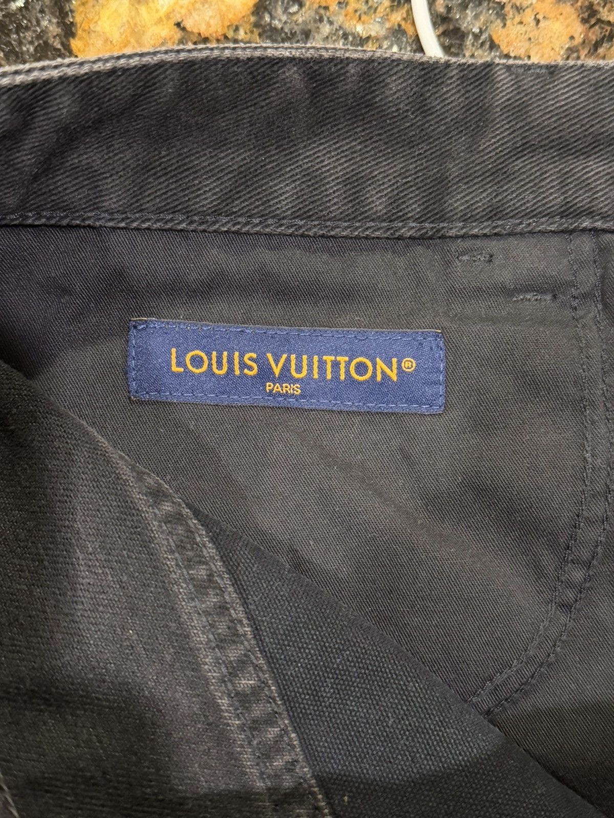 Louis Vuitton Louis Vuitton Denim Workwear Monogram Print Pocket Trousers Size US 33 - 11 Thumbnail