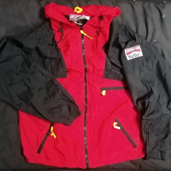 Marlboro × Vintage DS Vintage Marlboro Team Adventure Windbreaker Track Suit Size US L / EU 52-54 / 3 - 1 Thumbnail