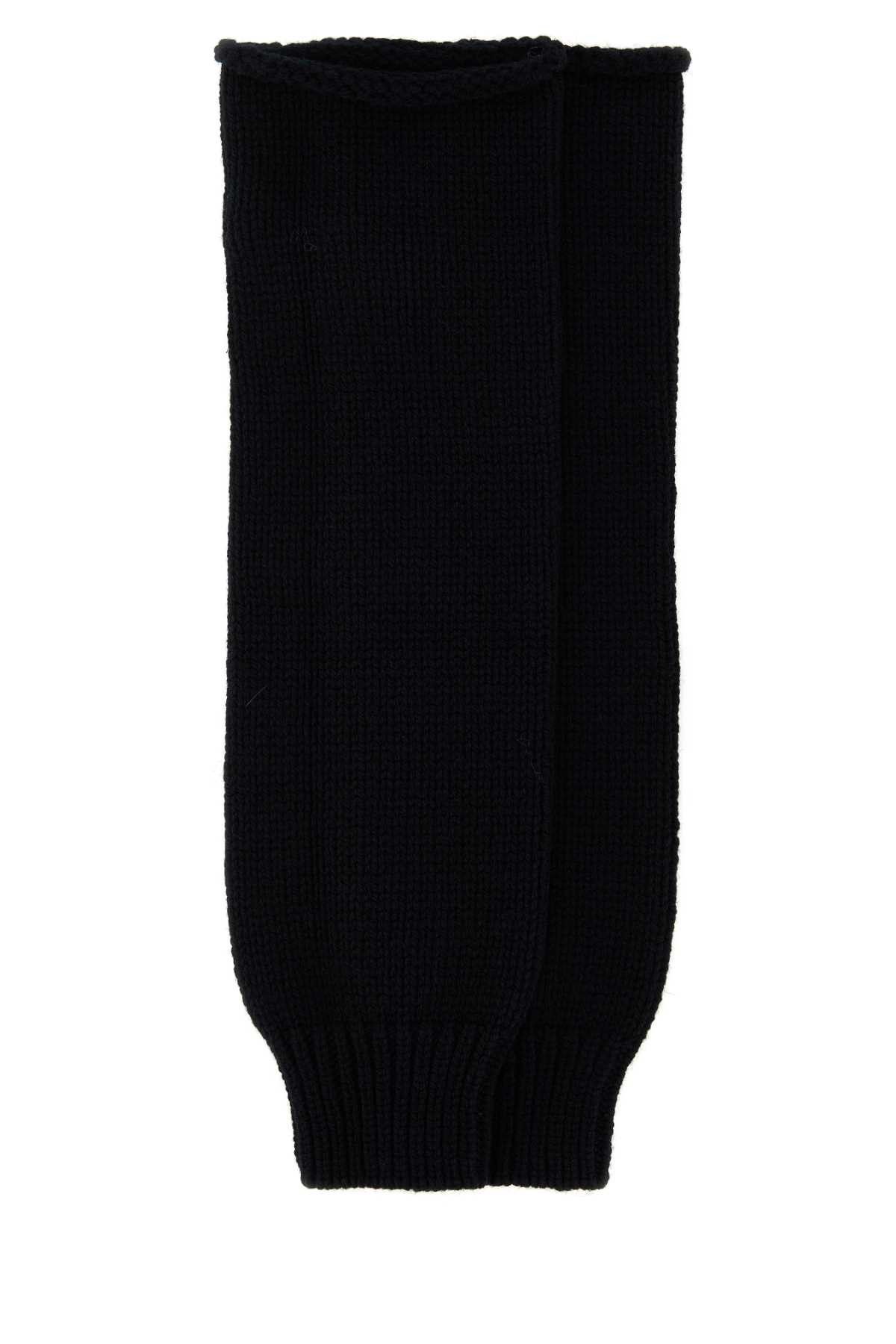 Dries Van Noten Black Wool Sleeves Size ONE SIZE - 1 Thumbnail