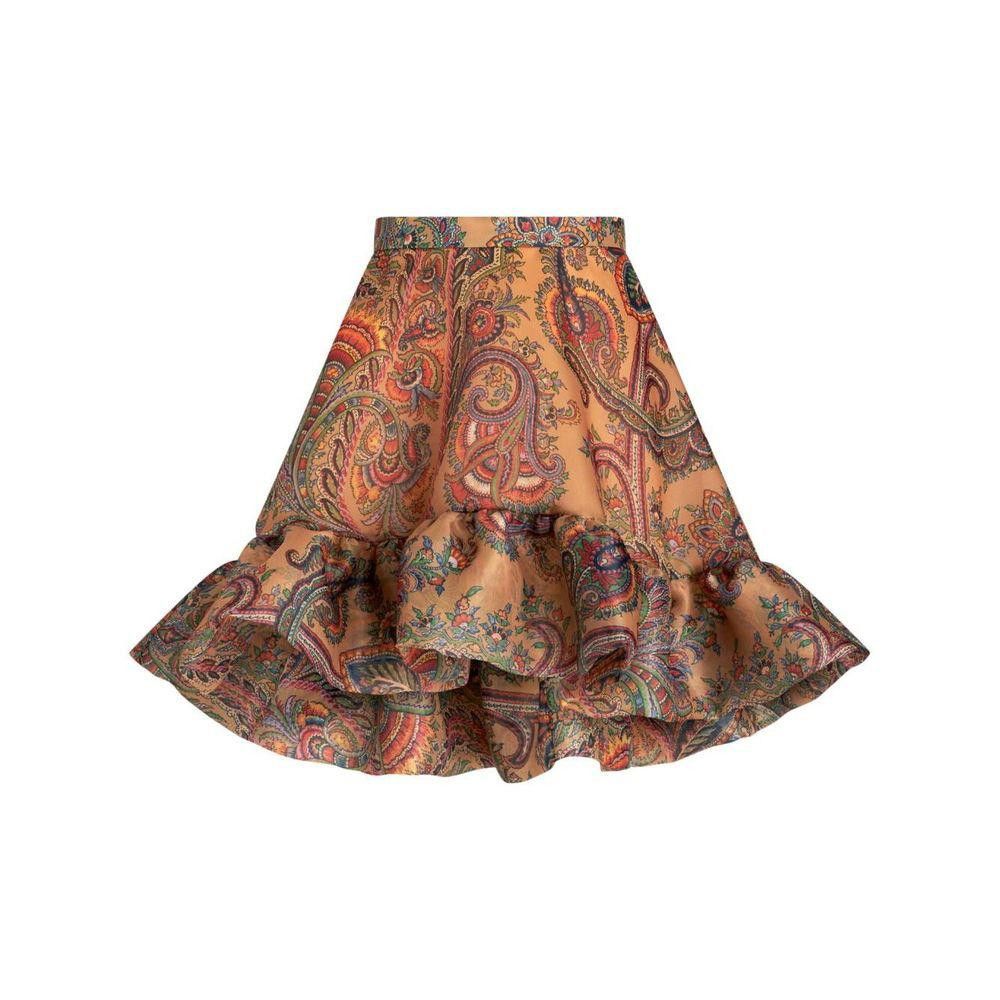 ETRO MULTICOLOR SKIRT SIZE 42