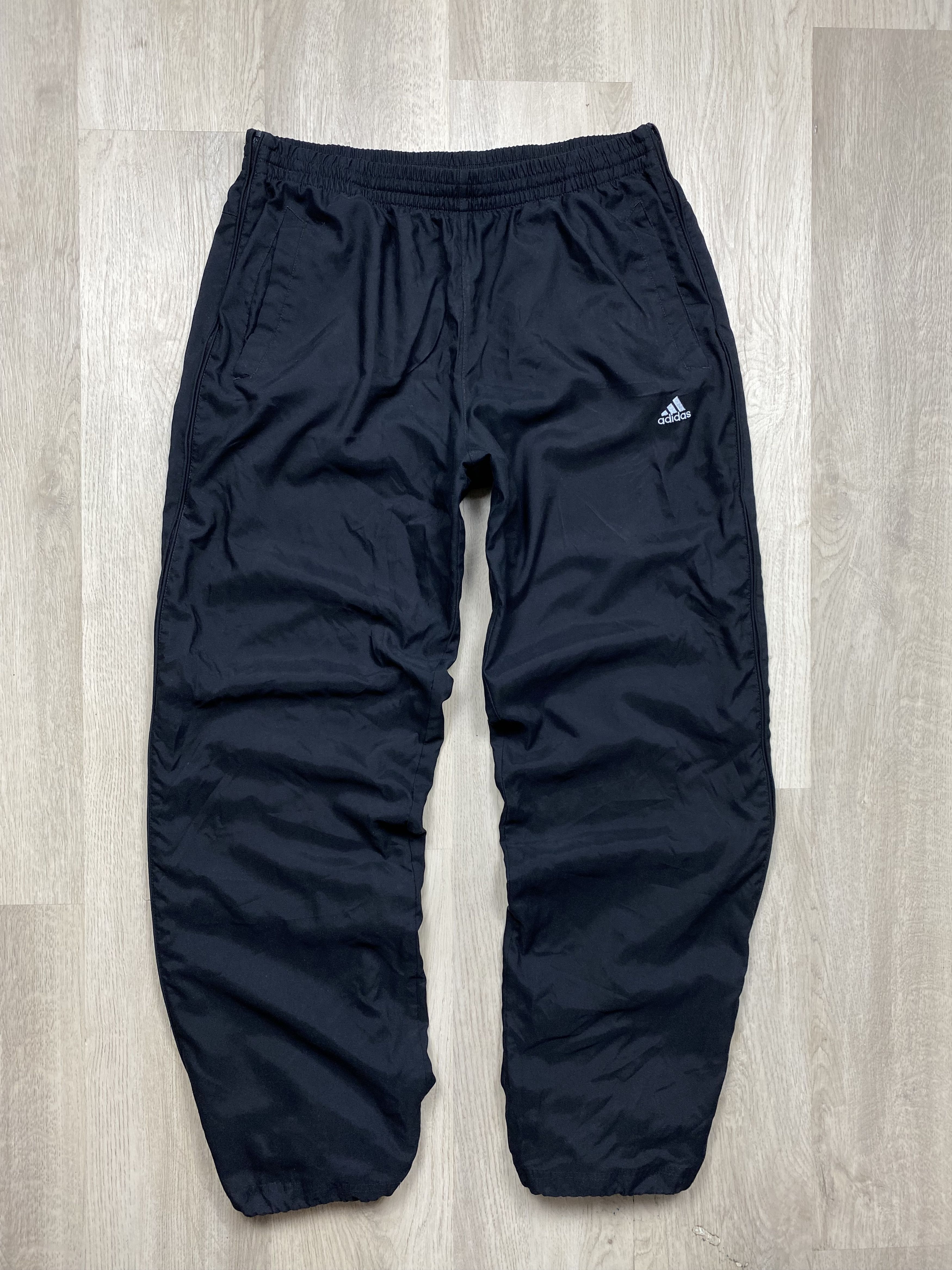Adidas × Vintage Adidas Vintage Mens Nylon Parachute Pants Y2K Size US 34 / EU 50 - 1 Thumbnail