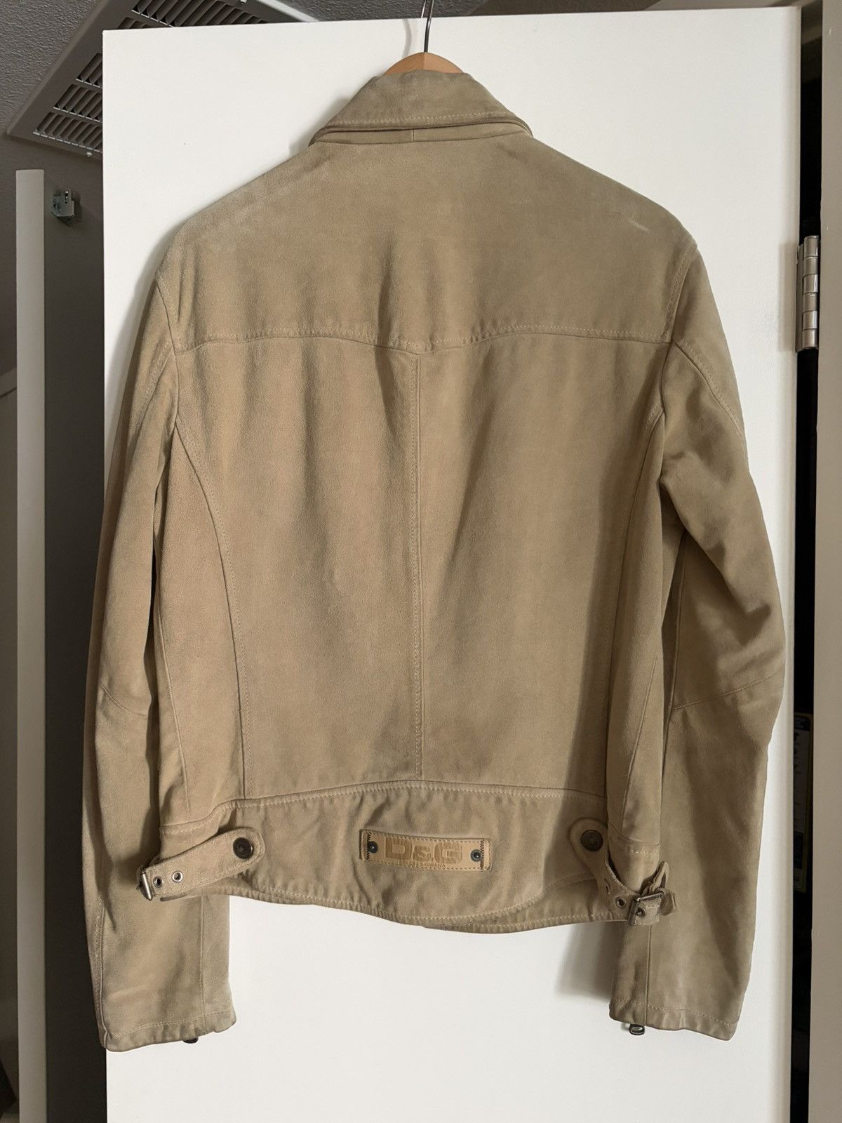 Dolce & Gabbana Vintage D&G suede motorcycle jacket fits like S Size US S / EU 44-46 / 1 - 2 Thumbnail