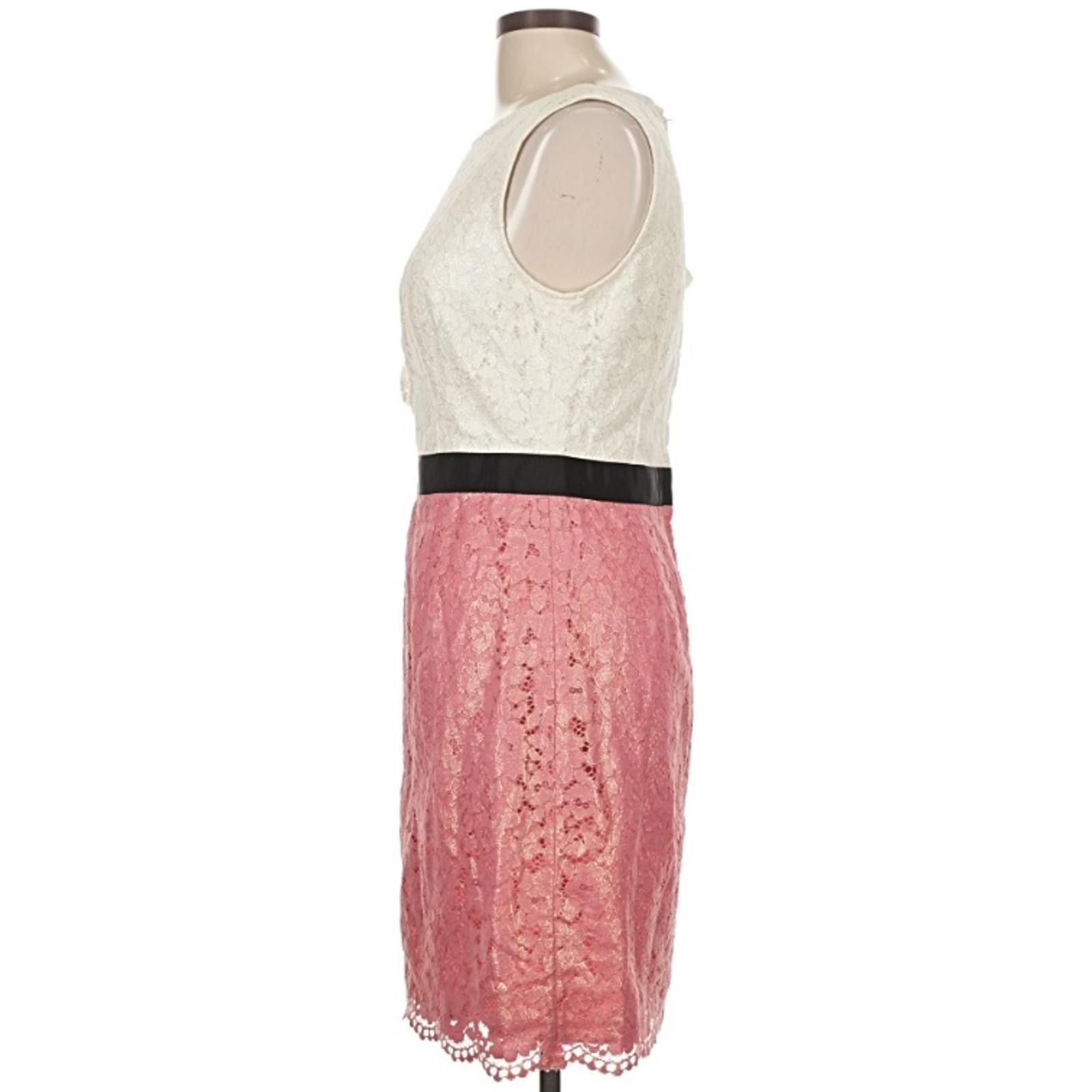 Other Lilly Pulitzer Size 10 Pink Peplum Cocktail Dress Size L / US 10 / IT 46 - 5 Thumbnail