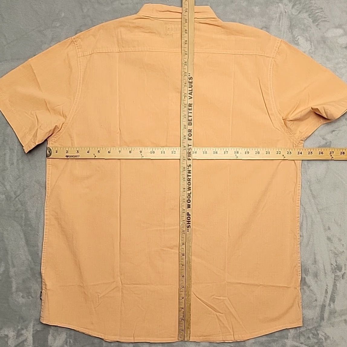 REEF VINTAGE Reef Shirt Mens XL Orange 100% Cotton Short Sleeve Skate Surf Beach Casual Size US XL / EU 56 / 4 - 5 Thumbnail