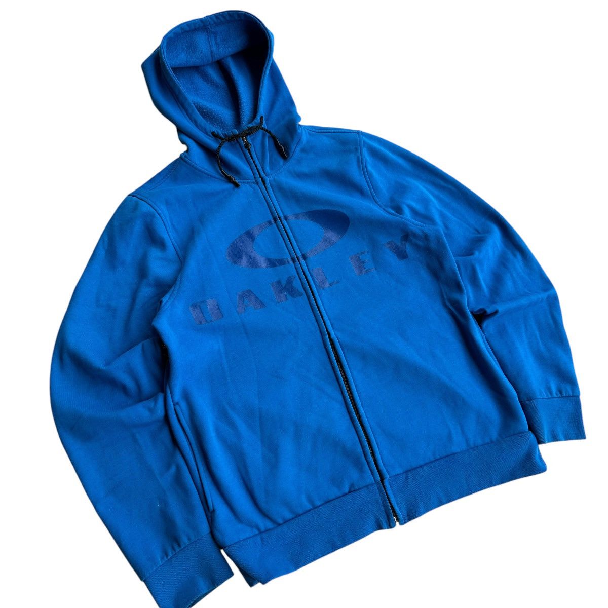 Hi Tec × Oakley Oakley Performance Blue Athletic Zip Up Hoodie Fleece Size US L / EU 52-54 / 3 - 5 Thumbnail