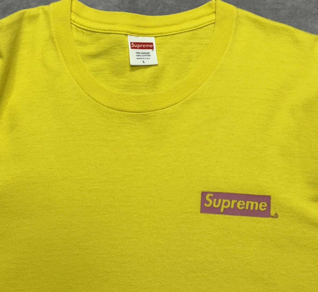 Supreme Supreme No More Shit Tee Size US L / EU 52-54 / 3 - 2 Thumbnail