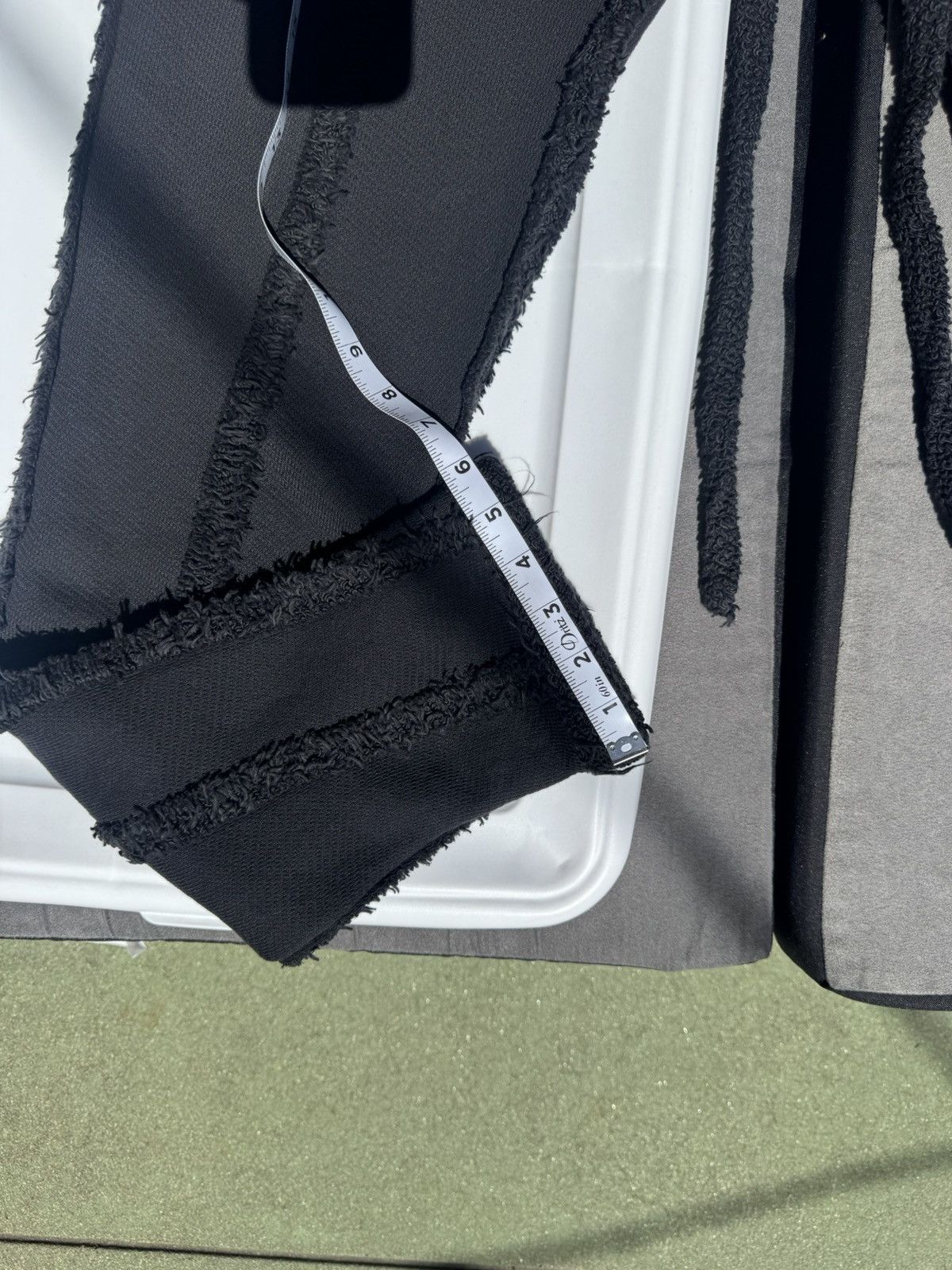 Other Soif De Luxe Vintage Black Phrayed Sweatpants Size US 34 / EU 50 - 4 Thumbnail