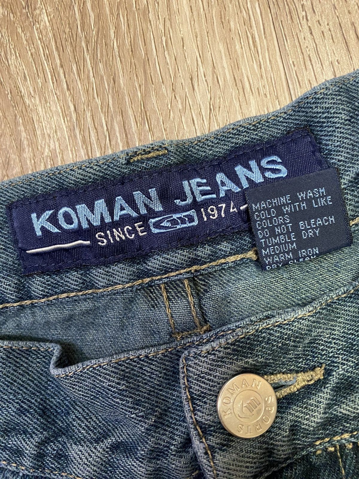 Koman Koman Camo Cargo Pants Size US 34 / EU 50 - 4 Thumbnail