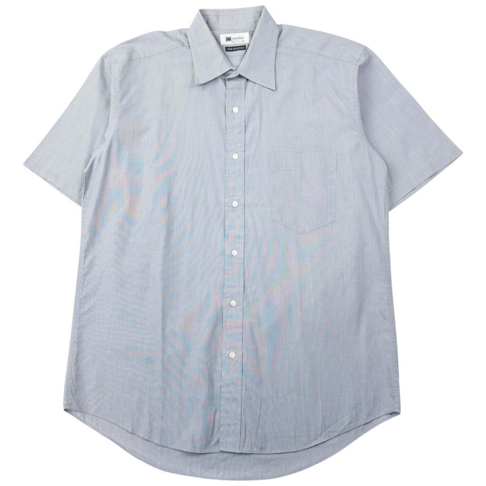 Issey Miyake Vintage Issey Miyake Short Sleeve Button Up Shirt Size M Size US M / EU 48-50 / 2 - 1 Thumbnail