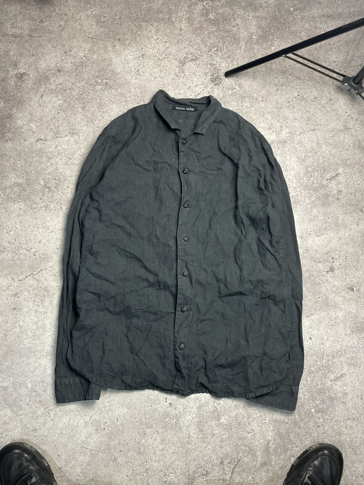 Hannes Roether Linen Botan shirt