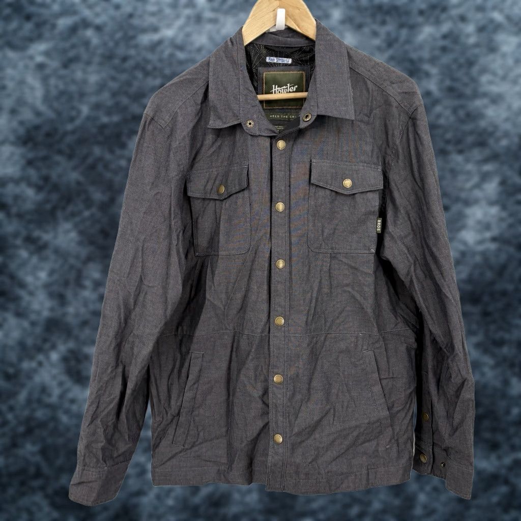 Vintage Howler Bros Emerger Tech Shirt Mens Medium Gray Long Sleeve Snap Vented Comfort Shirt Size US M / EU 48-50 / 2 - 1 Thumbnail