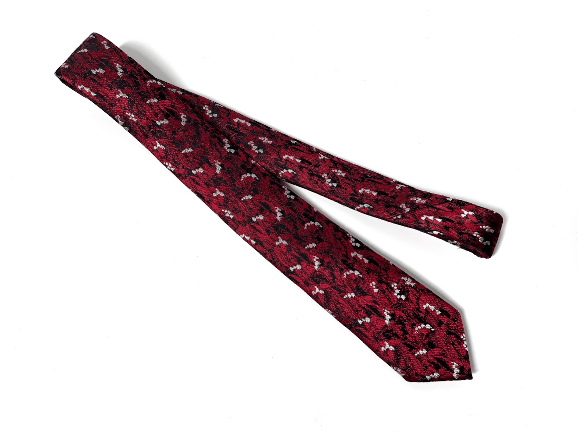 Christian Dior Monsieur × Dior Dior Homme 17SS Flowers Print Tie 
