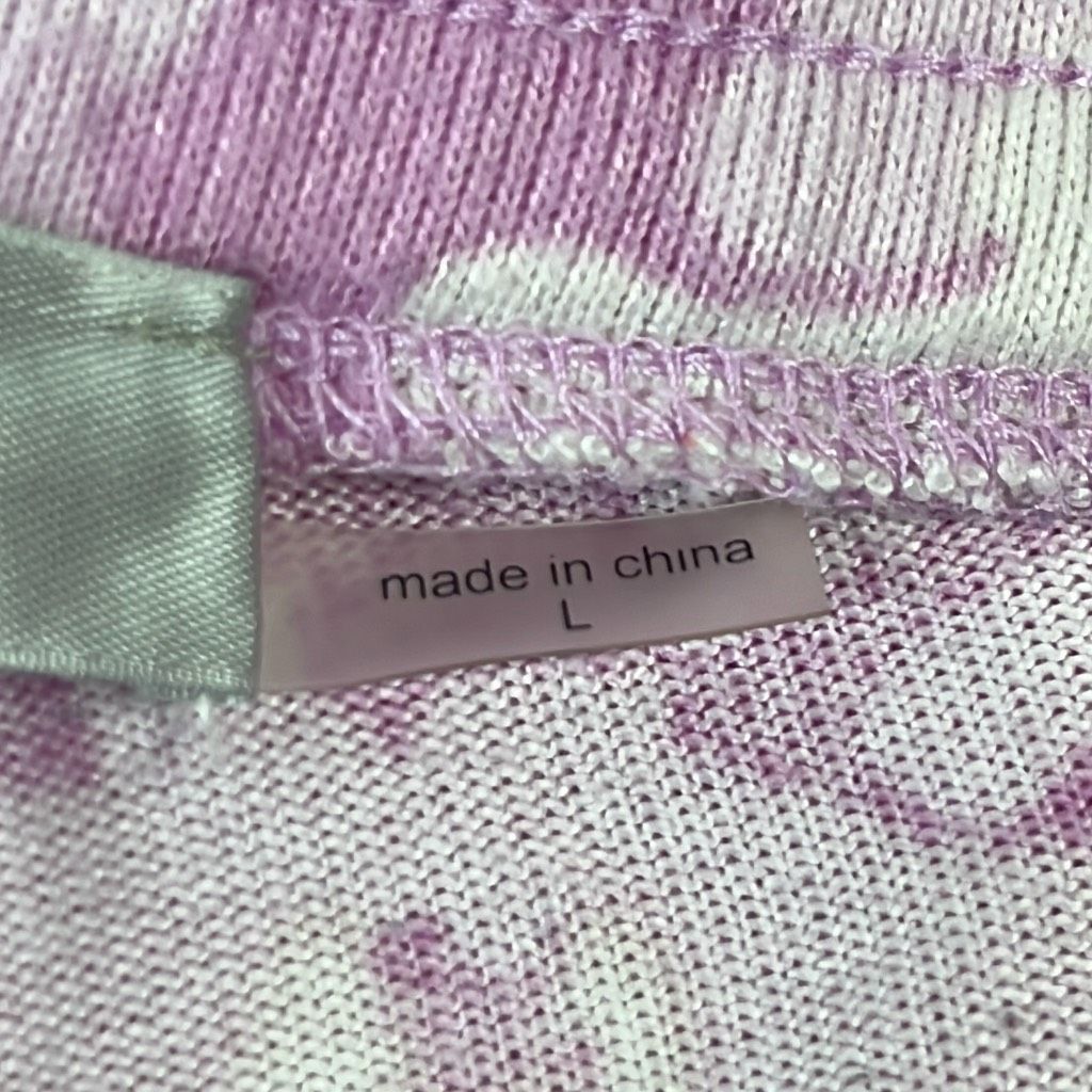 Other Natori Womens Large Pink Floral Elastic Drawstring Cropped P Size 34" / US 12 / IT 48 - 4 Thumbnail