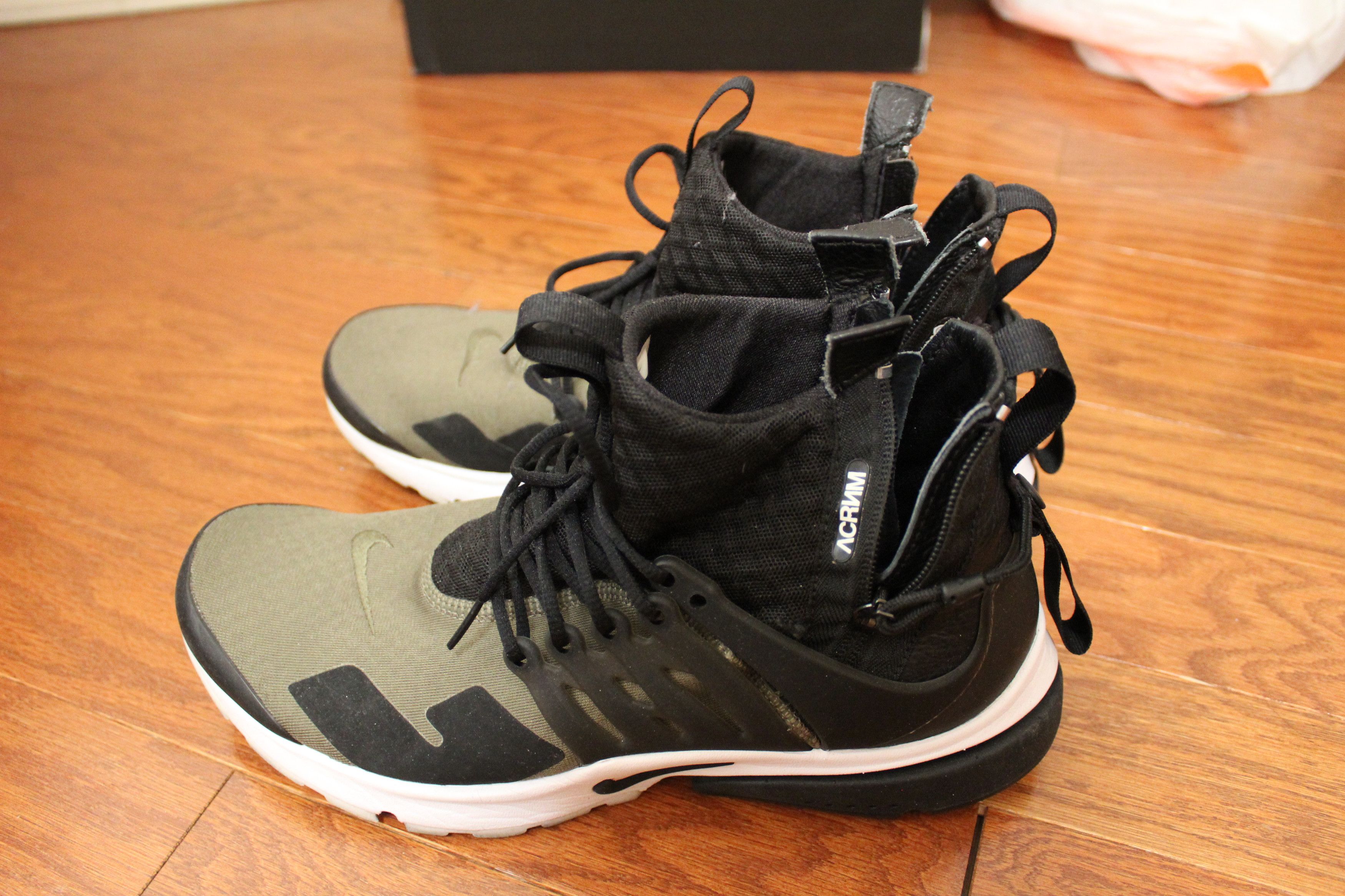 Acronym × Nike Acronym Presto Olive Size US 10 / EU 43 - 2 Thumbnail