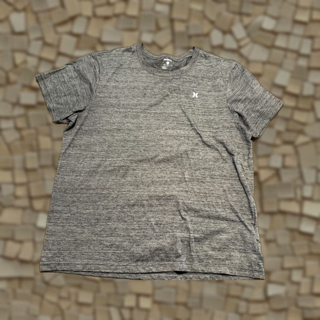 Hurley Hurley Shirt Men XL Gray Crewneck Short Sleeve Activewear Size US XL / EU 56 / 4 - 1 Thumbnail