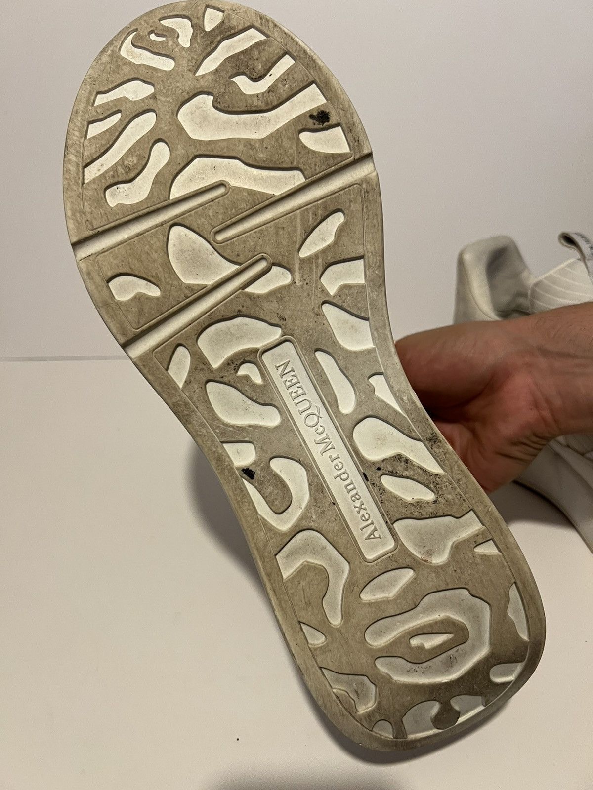 Alexander McQueen Alexander Mcqueen oversized runner sneakers. Designer shoes Size US 12 / EU 45 - 8 Thumbnail