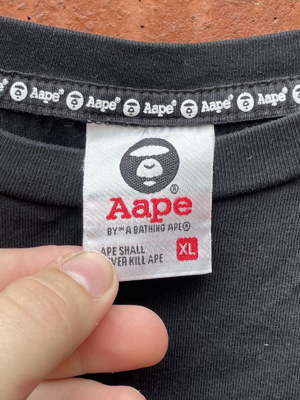 Aape Camo Fila x AAPE by A bathing Ape T-Shirt Size US XL / EU 56 / 4 - 2 Thumbnail