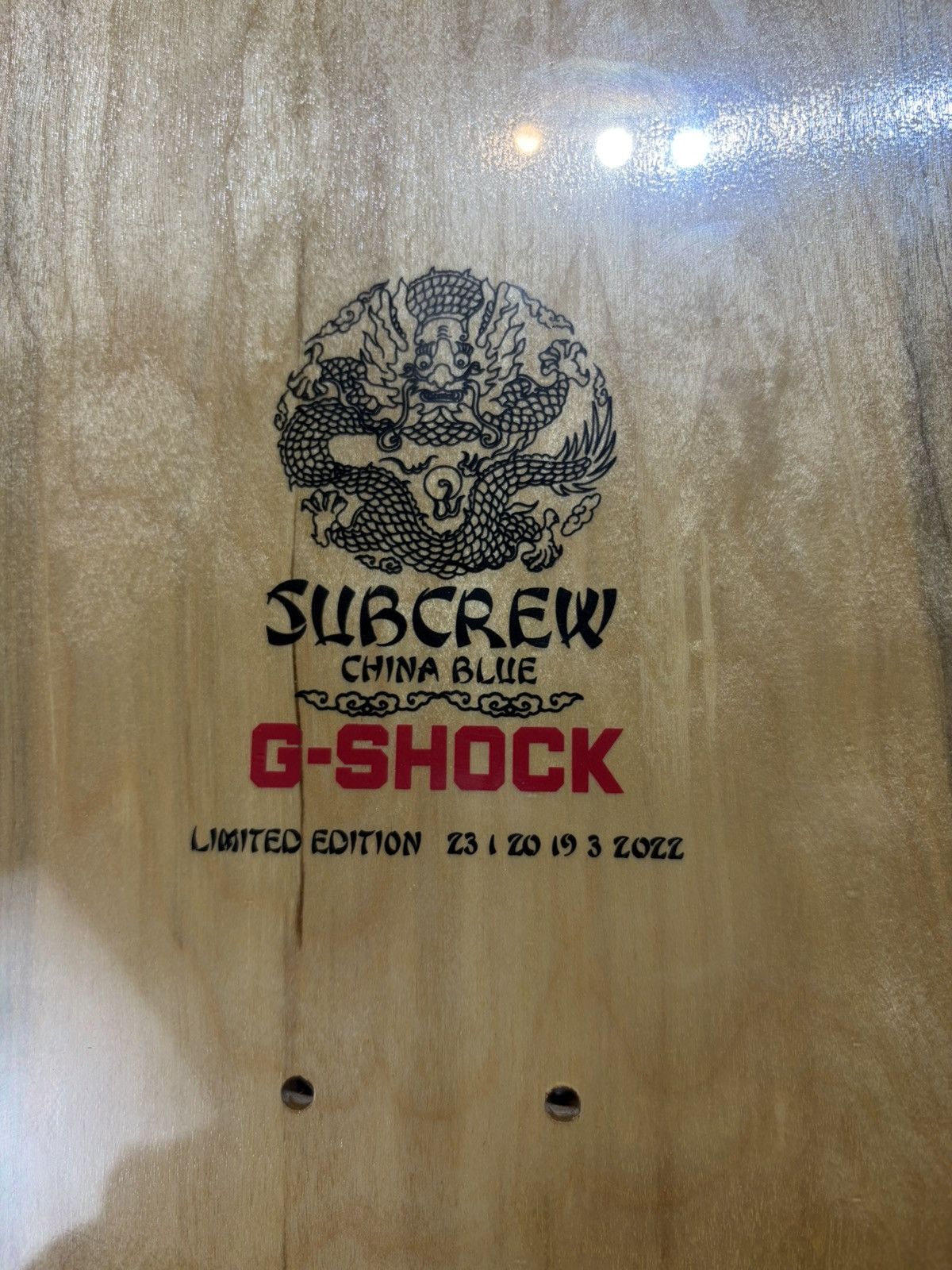 G Shock Subcrew X G Shock blue and white porcelain skateboard set Size ONE SIZE - 8 Thumbnail
