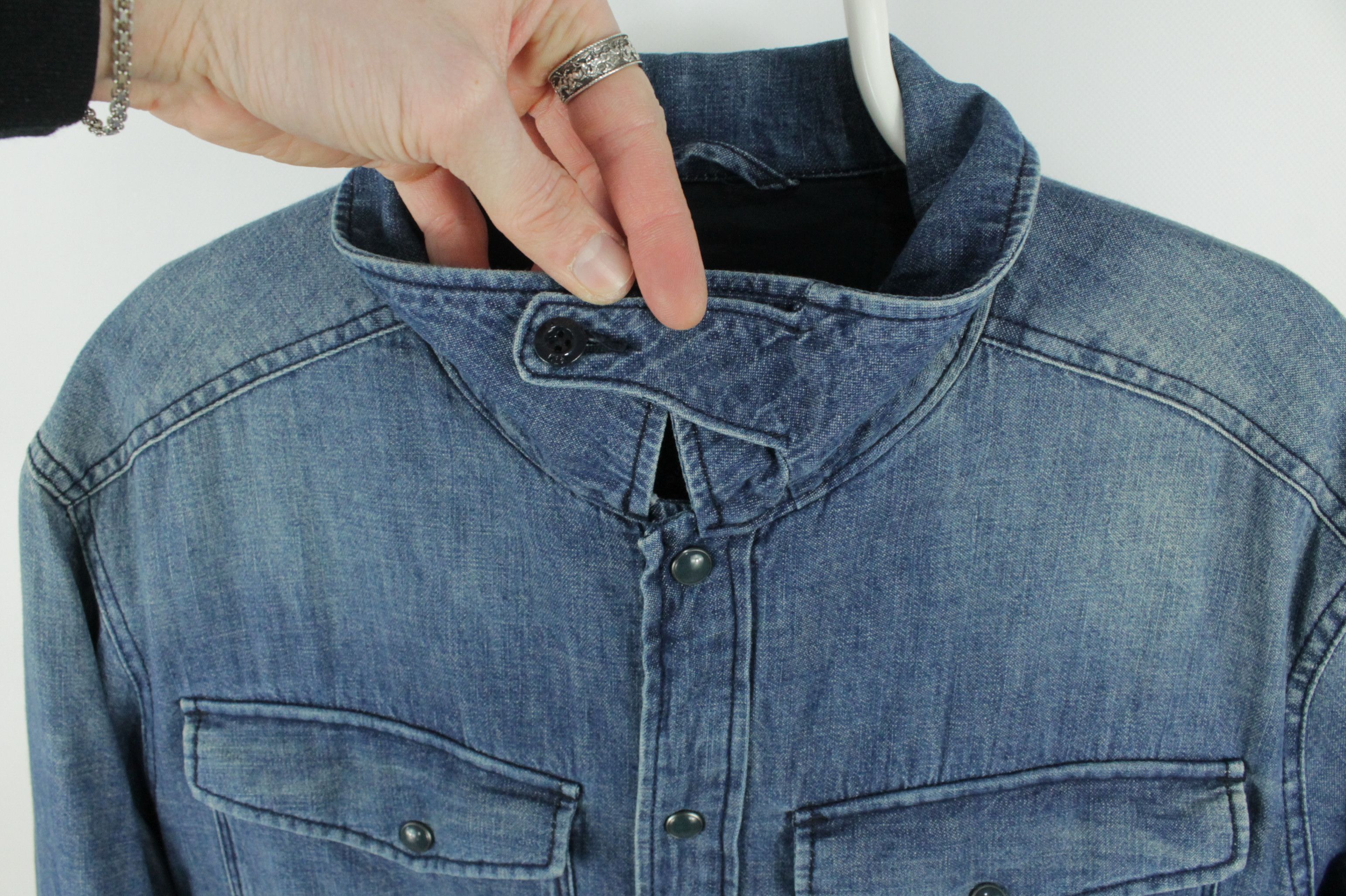 G-Star G-Star Raw 3301 Padded Denim Overshirt Jacket Size US XL / EU 56 / 4 - 7 Thumbnail